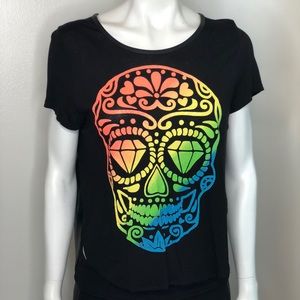 Decorative skull T shirt